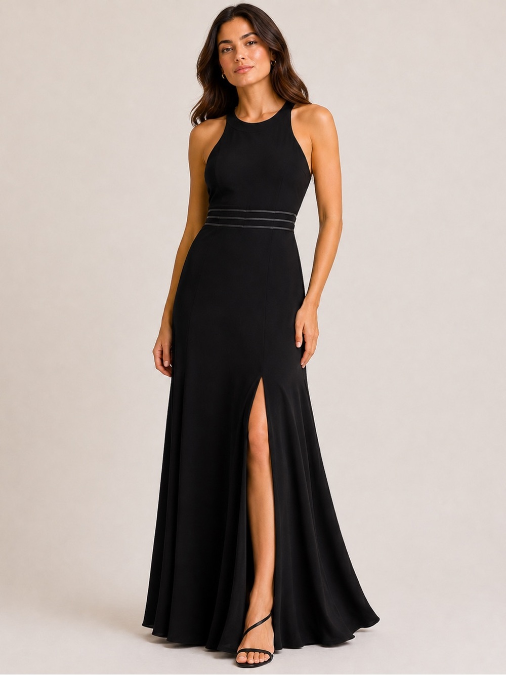 Black Floor Length Dress